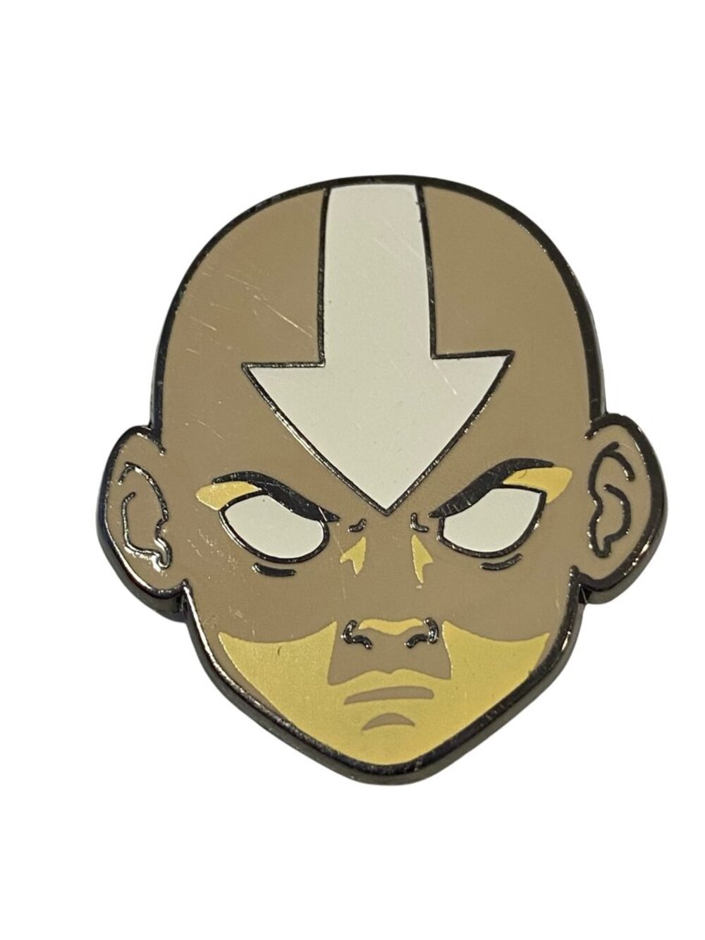 Avatar The Last Airbender Aang Face Enamel Pin LootCrate Exclusive 2017 pin coll